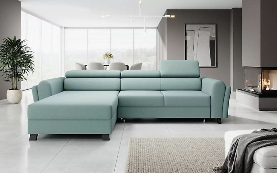 Luxusbetten24 Schlafsofa Designer Sofa Massimo, mit Stauraum und Schlaffunk günstig online kaufen
