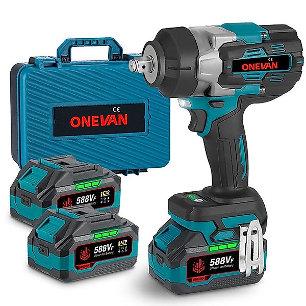 ONEVAN Akku-Schlagschrauber 2800 Nm 1/2" Bürstenloser günstig online kaufen