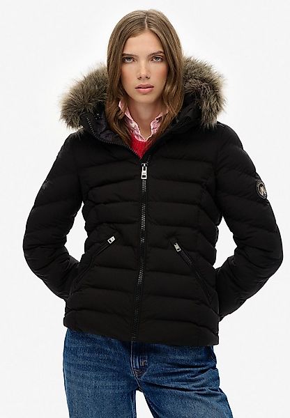 Superdry Steppjacke FUJI FAUX FUR HOOD PADDED JKT günstig online kaufen
