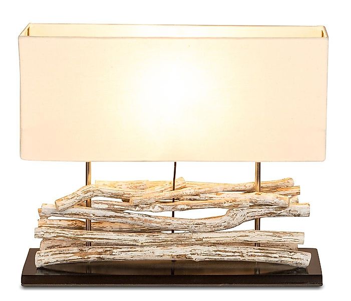 Levandeo® Nachttischlampe, Lampe Tischlampe aus Holz günstig online kaufen