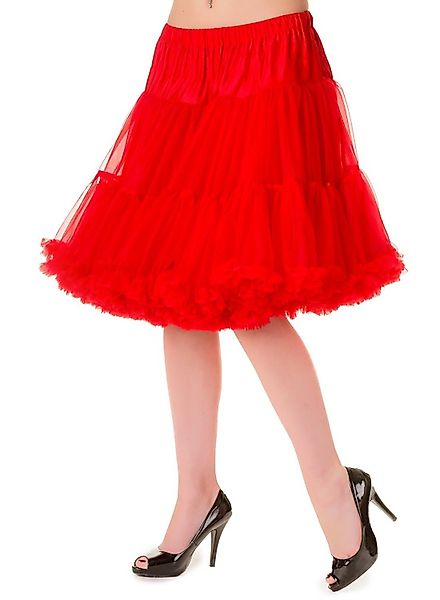 Banned Unterrock Walkabout Rot Rockabilly Swing günstig online kaufen