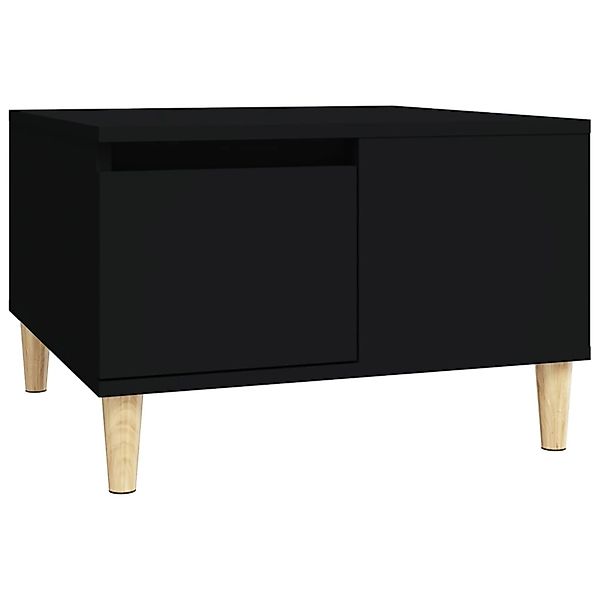 vidaXL Couchtisch Schwarz 55x55x36,5 cm Holzwerkstoff Modell 1 günstig online kaufen