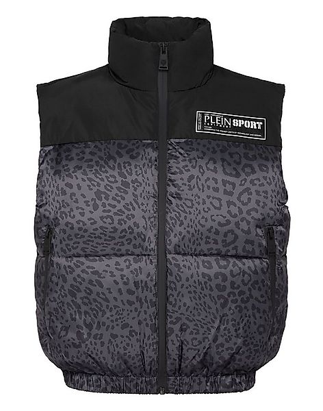 PLEIN SPORT Kurzweste Leopard günstig online kaufen