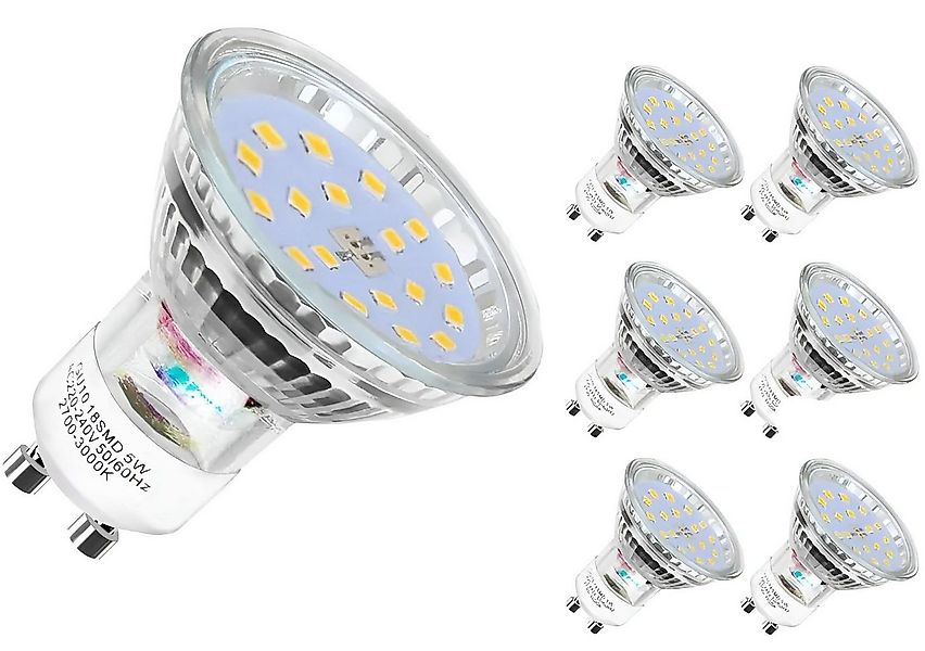 Dexnump LED Deckenspots, LED fest integriert, Warmweiß, Flimmerfrei,Helles, günstig online kaufen