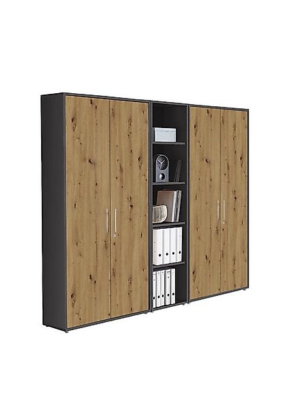 BMG Möbel Aktenschrank Büromöbel Office Edition 10 (Aktenschrank Regal Set, günstig online kaufen