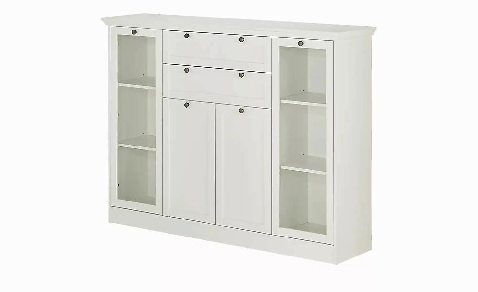 Highboard  Laurito ¦ weiß ¦ Maße (cm): B: 160 H: 120 T: 40.0 Kommoden & Sid günstig online kaufen