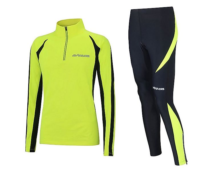 Airtracks Lauftights Damen Thermo Laufset Pro: Funktions Laufshirt Langarm günstig online kaufen