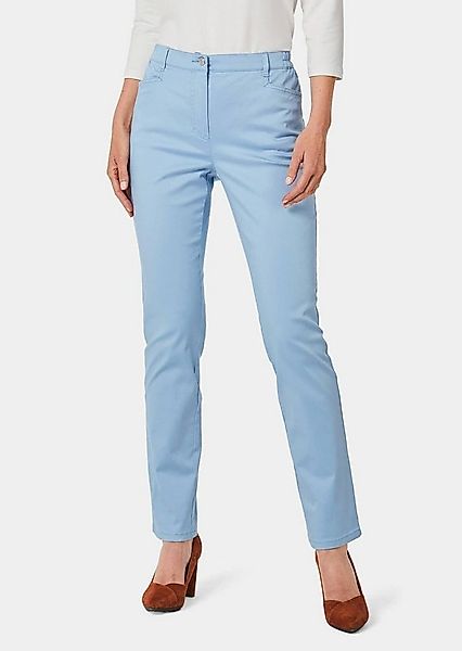 GOLDNER Stoffhose Baumwollhose mit Dehnbund Stoffhose mit Eingrifftaschen, günstig online kaufen