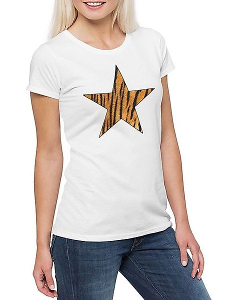 Urban Backwoods Print-Shirt Rockabella Star IV Damen T-Shirt Tattoo Nautica günstig online kaufen