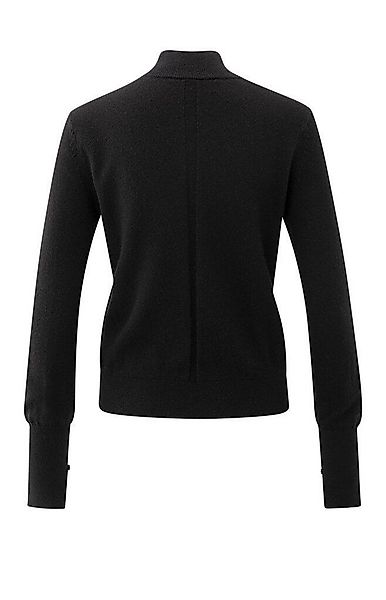 YAYA Rollkragenpullover Pullover mit Schlitzen günstig online kaufen