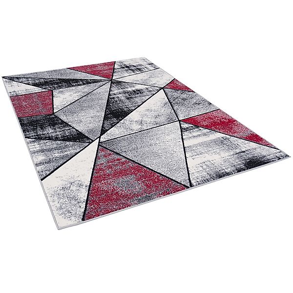 Pergamon Designer Teppich Brilliant Magic Rot 140x200cm günstig online kaufen