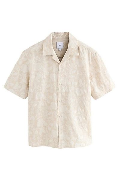 Next Kurzarmhemd Kurzärmeliges Hemd mit Jacquard-Print (1-tlg) günstig online kaufen