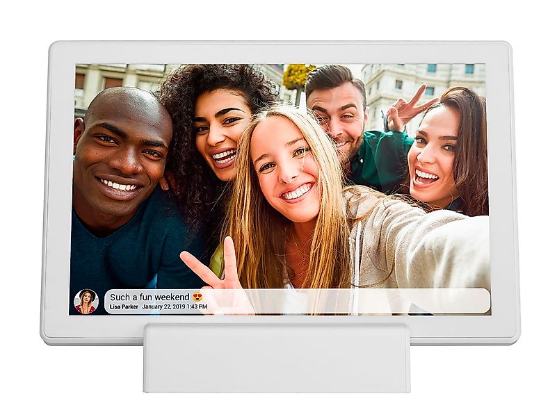 Denver PFF-1070W Digitaler Bilderrahmen (25.5 cm/10.1 ", 16 GB) günstig online kaufen