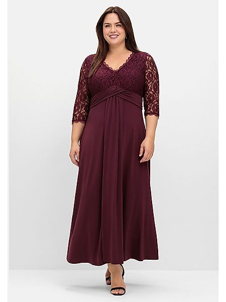Sheego Abendkleid Große Größen mit Oberteil günstig online kaufen