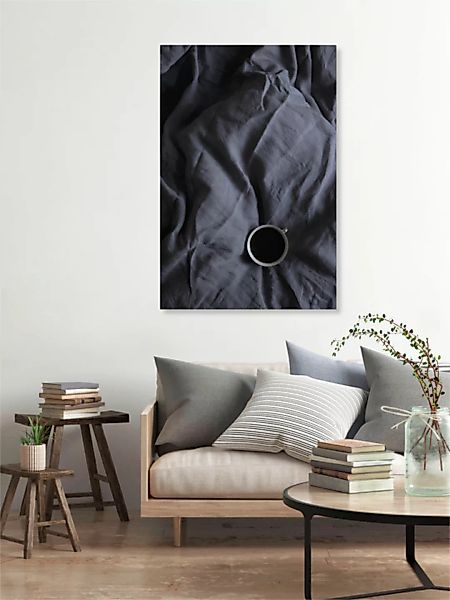 Poster / Leinwandbild - Coffee Time In Bed - Me & You günstig online kaufen