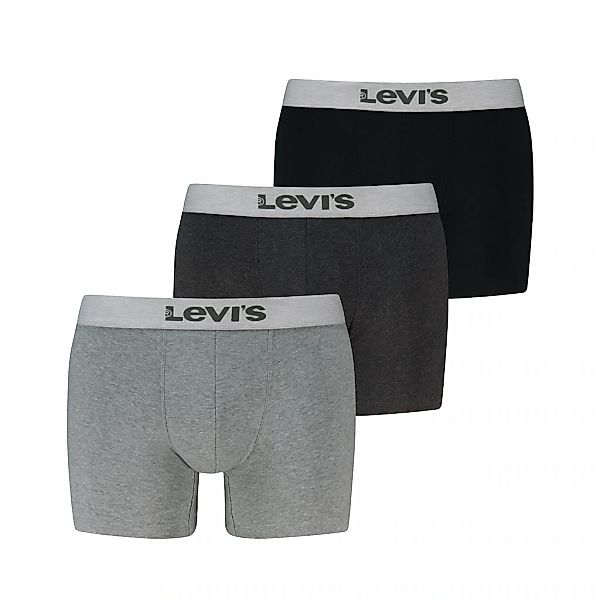 Levis Boxershorts "LEVIS MEN MEL WB BOXER BRIEF" 3er Pack, ohne Eingriff, t günstig online kaufen