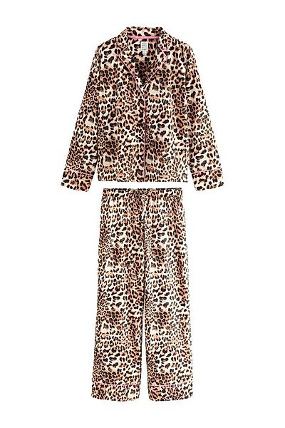 Next Pyjama Jersey-Pyjama mit Knopfleiste (2 tlg) günstig online kaufen