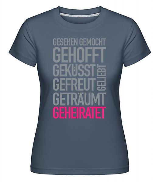 Geheiratet Quote · Shirtinator Frauen T-Shirt günstig online kaufen