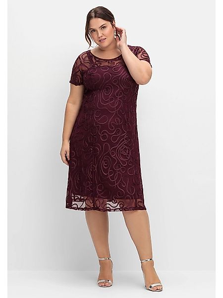 Sheego Spitzenkleid Große Größen in leicht günstig online kaufen