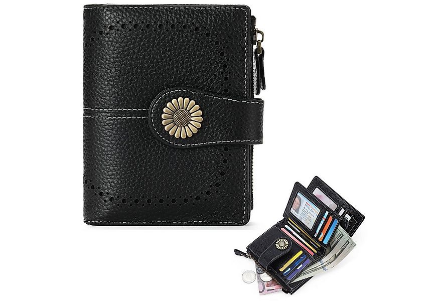 REDOM Kartenetui Damen Portemonnaie klein RFID Schutz Geldbörse (Geldbeutel günstig online kaufen