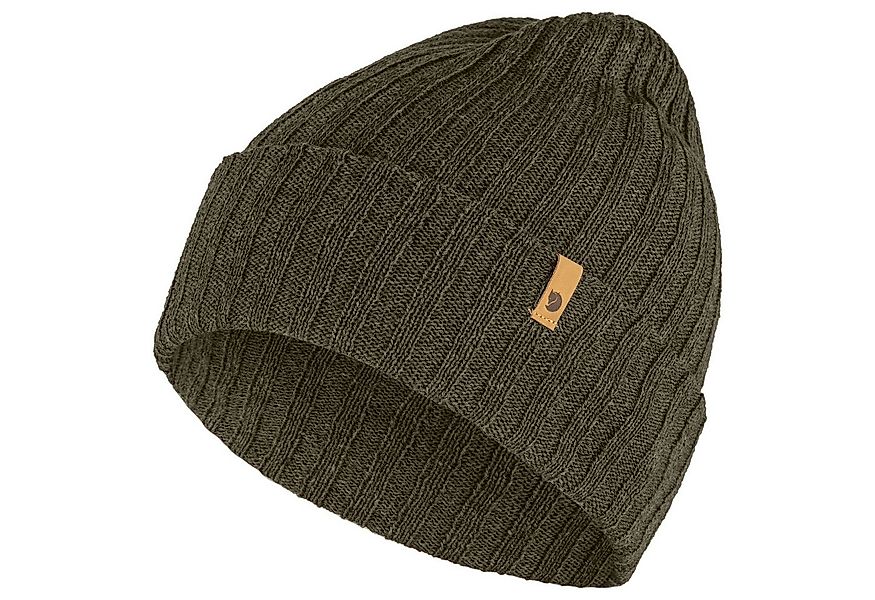 Fjällräven Strickmütze Byron Hat Thin - Mütze (dark olive) günstig online kaufen