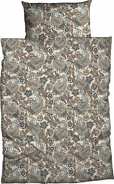 CASATEX Bettwäsche "Sali" 2 Stk. kleinfigürliches Paisleydessin günstig online kaufen