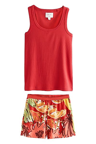 Next Pyjama Geripptes Pyjama-Set mit Top günstig online kaufen