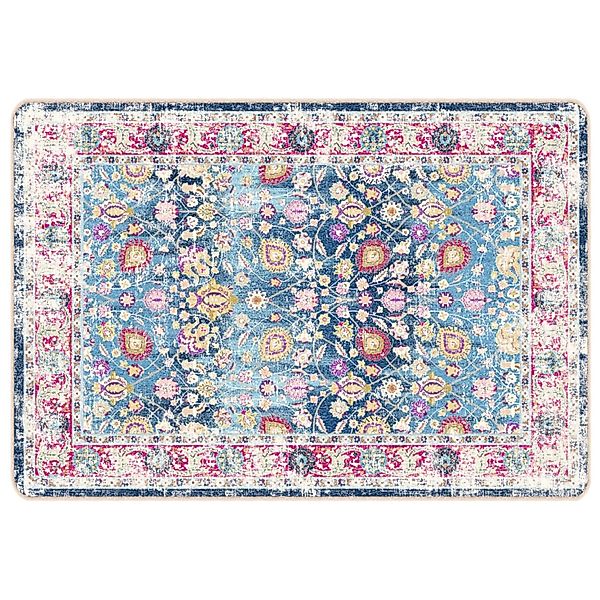 vidaXL Teppich Waschbar Mehrfarbig 160x230 Cm Rutschfest 1928469 günstig online kaufen