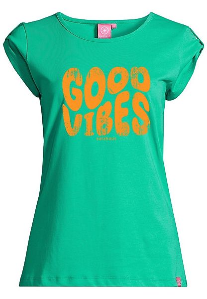 salzhaut T-Shirt BIIKE - GOOD VIBES Damen Tailliert Endlich wieder Sommer! günstig online kaufen