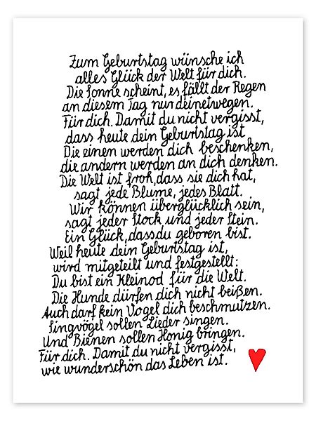 Posterlounge Poster Frantz Wittkamp, Weil heute günstig online kaufen