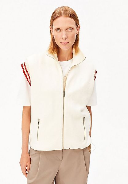 Armedangels Blouson COTTON FLEECE Weste aus Bio-Baumwolle Oversized Fit günstig online kaufen