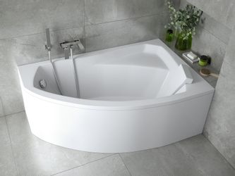 KOLMAN Badewanne Eckbadewanne Rima 160x100, (Links/Rechts), günstig online kaufen
