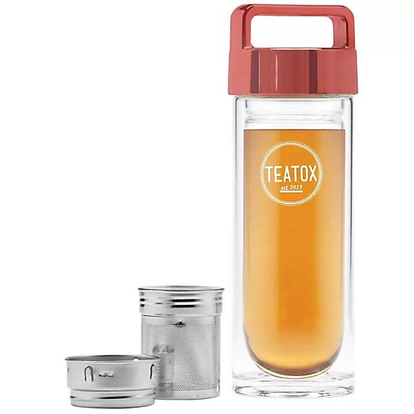 Tea To Go Thermosflasche Aus Glas günstig online kaufen