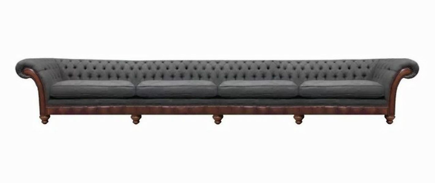 JVmoebel Chesterfield-Sofa Polstermöbel Sofa Couch Viersitzer Wohnzimmer Po günstig online kaufen