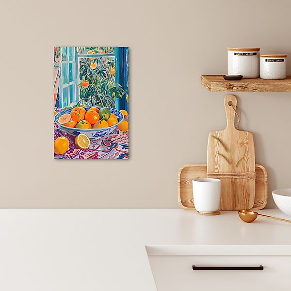 OneMillionCanvasses® Leinwandbild Stilleben - Farbenfroh - günstig online kaufen