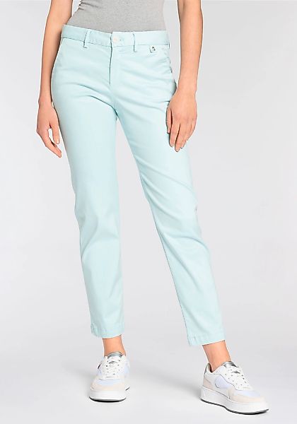 Herrlicher Stretch-Hose "Lovley Straight Satin Powerstrech" Straight Fit günstig online kaufen