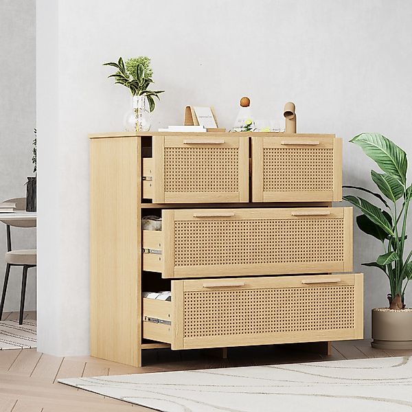 Flieks Sideboard (80x38x80cm, 1 St), 4-Schubladen günstig online kaufen