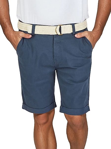 DENIMFY Chino Shorts Herren mit Gürtel Regular Fit DFLio günstig online kaufen