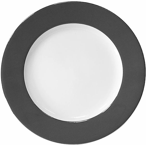 Fink Platzteller »Moments« Ø 30 cm, Porzellan mit Platinumrand günstig online kaufen