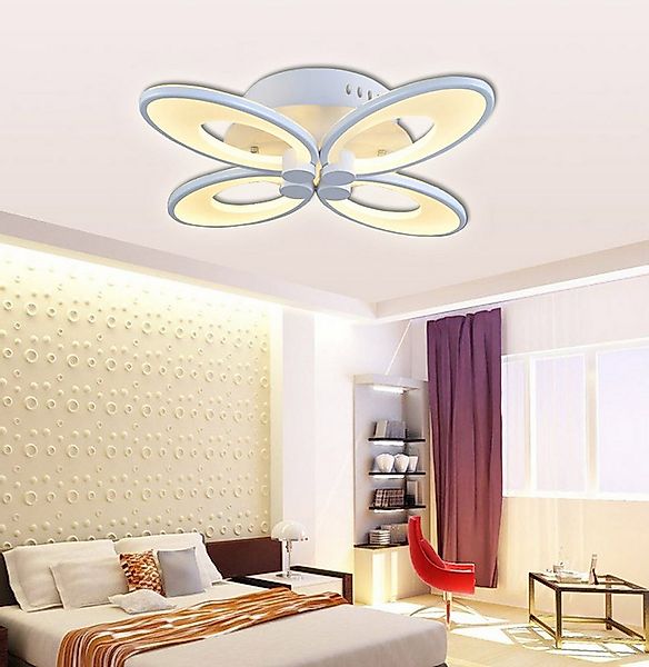 Euroton LED Deckenleuchte LED Deckenleuchte Fernbedienung Lichtfarbe/Hellig günstig online kaufen