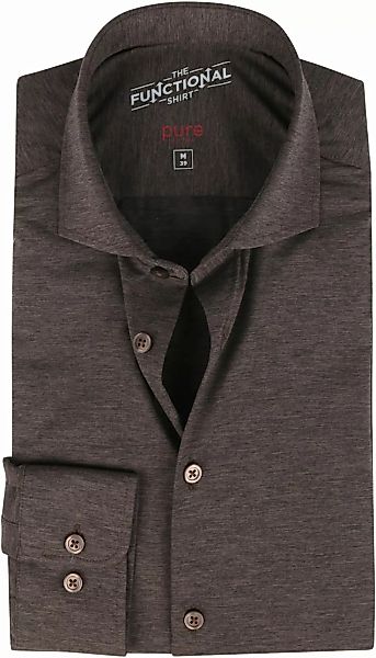 Pure H.Tico The Functional Shirt Braun - Größe 41 günstig online kaufen