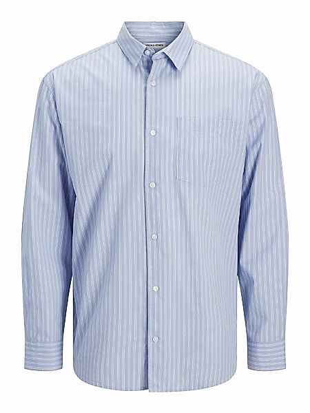 Jack & Jones Langarmhemd "JJCOLE POPLIN STRIPE SHIRT LS" günstig online kaufen