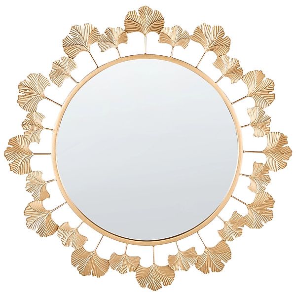 Beliani Wandspiegel CODOLET Gold 3x60x60 günstig online kaufen