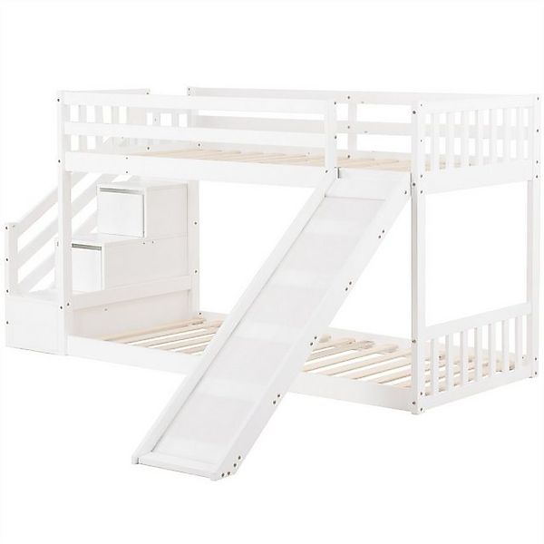 autolock Kinderbett Etagenbett,Kinderbett,Hochbett 90x200cm mit Treppe und günstig online kaufen