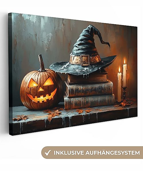OneMillionCanvasses® Leinwandbild Halloween - Stillleben - günstig online kaufen