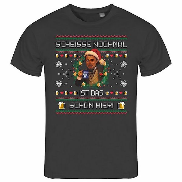 deinshirt Print-Shirt Herren T-Shirt Scheiße nochmal ist das schön hier Fun günstig online kaufen