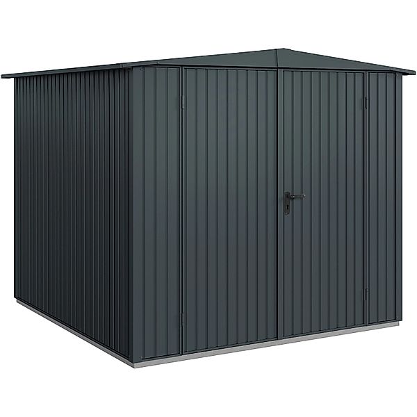 Hörmann Gerätehaus Trend mit Satteldach Typ 2 RAL7016 Anthrazitgrau Doppelt günstig online kaufen