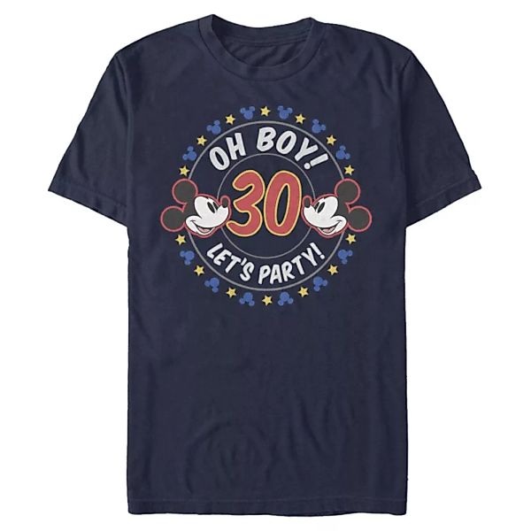 Disney Classics - Micky Maus - Micky Maus Oh Boy Mickey 30 - Männer T-Shirt günstig online kaufen