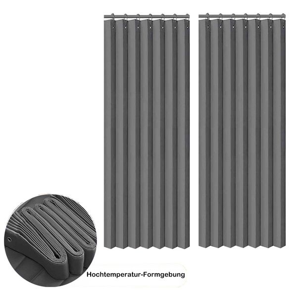 Jibenhome Outdoorvorhang Sichtschutz Vorhang Raumteiler, Wasserabweisend günstig online kaufen
