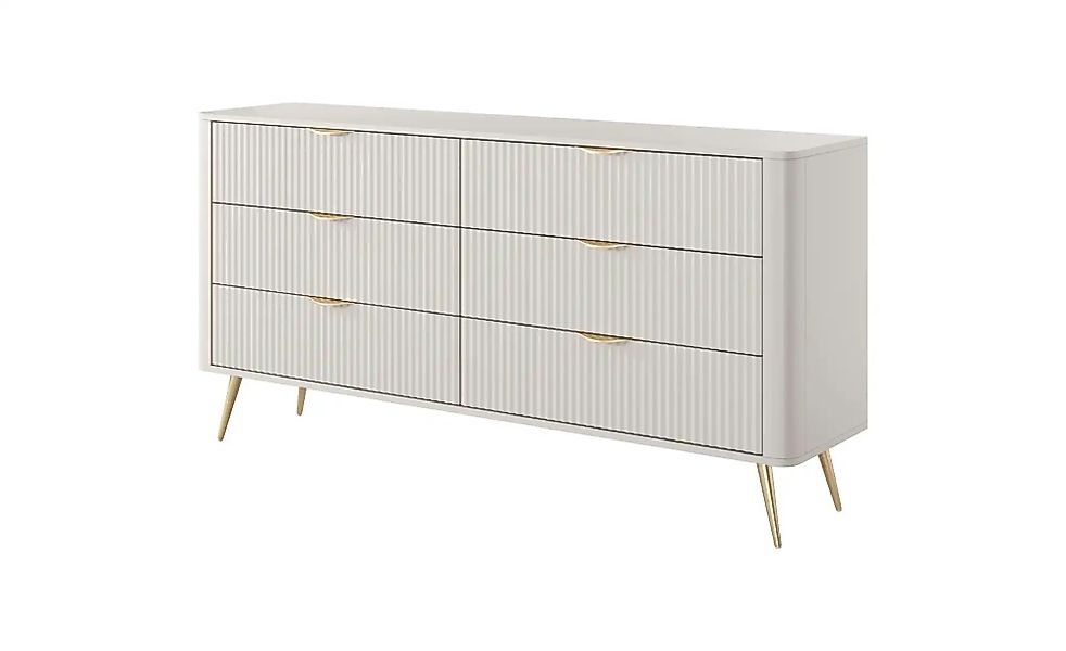 Kommode  Lante ¦ beige ¦ Maße (cm): B: 163 H: 81 Kommoden & Sideboards > Ko günstig online kaufen